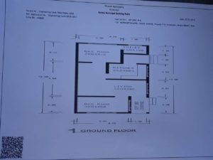 2 Bedroom Low Budget Single Floor House, Free Plan, 10 Lacks