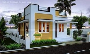 543 Sq Ft 2BHK Modern Single Floor House and Free Plan
