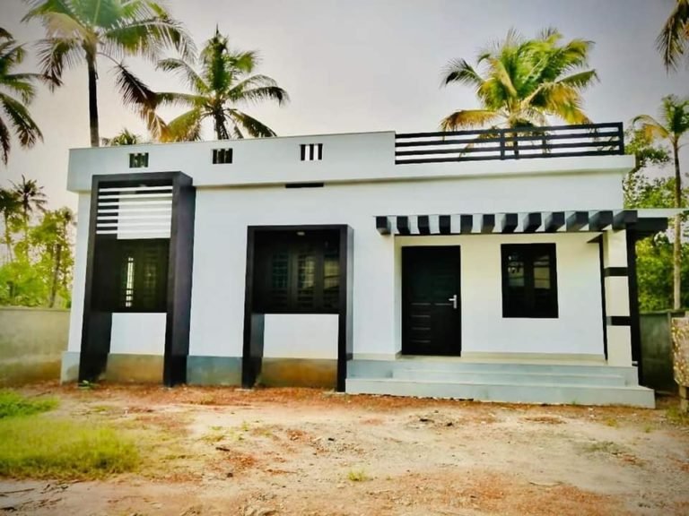 725 Sq Ft 2BHK Modern Single-Storey Low Budget House and Free Plan