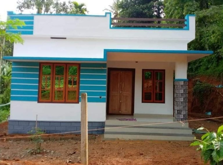 725 Sq Ft 2BHK Simple and Beautiful House and Free Plan