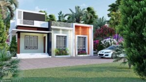 1174 Sq Ft 3BHK Modern and Single Floor House and Free Plan