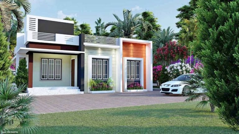1174 Sq Ft 3BHK Modern and Single Floor House and Free Plan