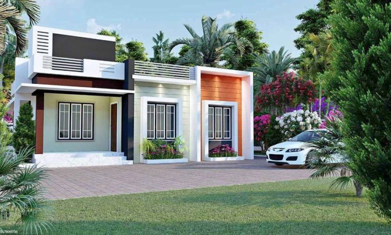 1174 Sq Ft 3BHK Modern and Single Floor House and Free Plan