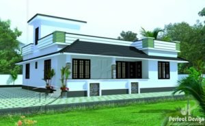 1180 Sq Ft 3BHK Traditional Mix Style Single Floor House and Free Plan