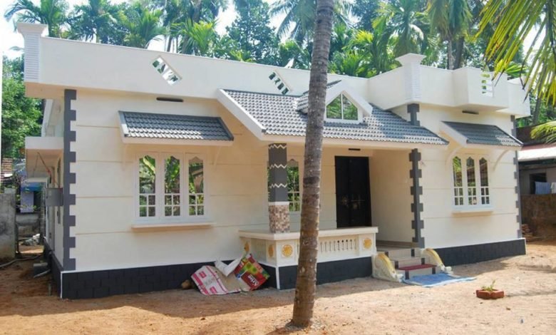 1300 Sq Ft 3BHK Single-Storey Low Budget House and Free Plan