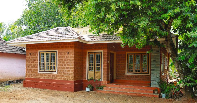 1350 Sq Ft 2BHK Kerala Style Single Floor House and Free Plan, 14 Lacks