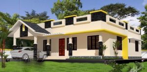 1357 Sq Ft 3BHK Beautiful Single Floor House and Free Plan