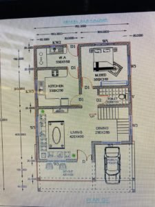 1561 Sq Ft 3BHK Contemporary Style Two-Storey House and Free Plan