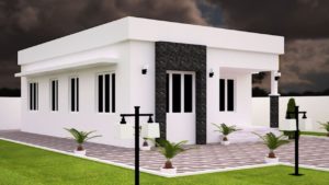 713 Sq Ft 2BHK Modern Single Floor House and Free Plan