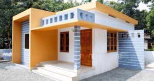 893 Sq Ft 2BHK Low Budget Modern Single-Storey House and Free Plan