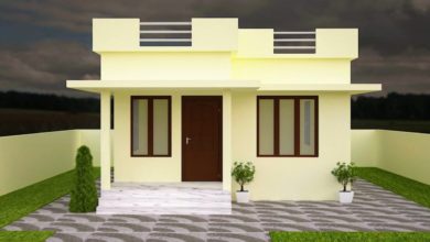 530 Sq Ft 2BHK Modern Low Budget House and Free Plan, 7.42 Lacks