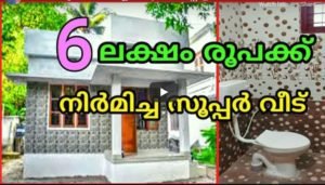 543 Sq Ft 2BHK Modern Single Floor House and Free Plan, 6 Lacks