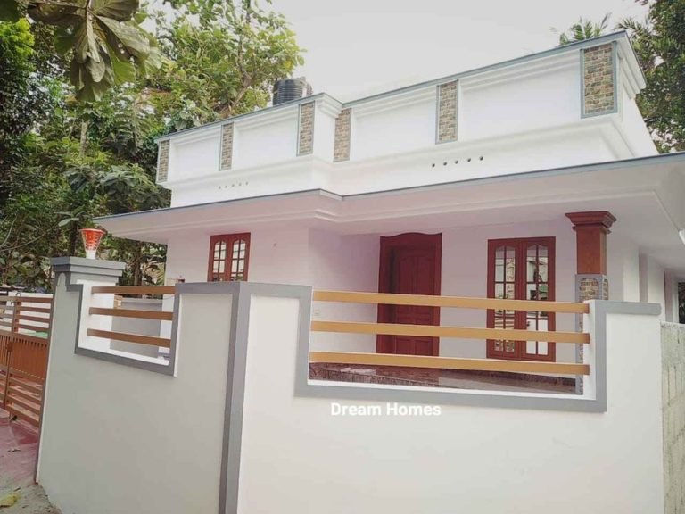 650 Sq Ft 2BHK Single Floor Modern House and Free Plan