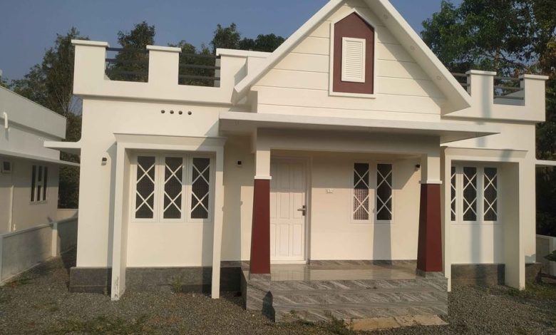984 Sq Ft 3BHK Modern Single Floor House and Free Plan