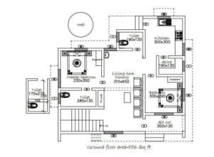 1160 Sq Ft 3BHK Contemporary Style Two-Storey House and Free Plan