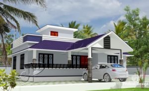 1194 Sq Ft 3BHK Traditional-Modern Single Floor House and Free Plan