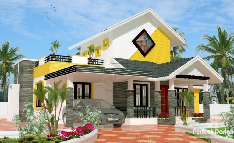1225 Sq Ft 3BHK Traditional Style Single Floor House and Free Plan