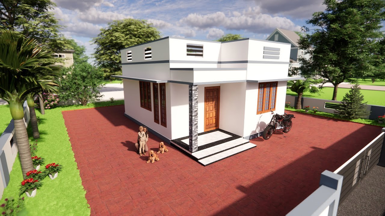 550 Sq Ft 2BHK Modern Low Budget House and Free Plan, 5 Lacks