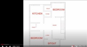 750 Sq Ft 2BHK Modern Single Floor House and Free Plan, 12 Lacks