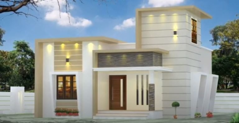 750 Sq Ft 2BHK Modern Single Floor House and Free Plan, 12 Lacks - Home