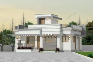850 Sq Ft 2BHK Fusion Style Single Floor House and Free Plan, 13 Lacks
