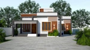 850 Sq Ft 2BHK Fusion Style Single Floor House and Free Plan, 13 Lacks