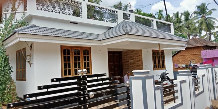960 Sq Ft 3BHK Modern Single-Storey House and Free Plan, 15 Lacks