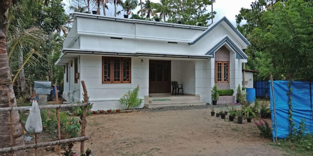 1100 Sq Ft 3BHK Simple and Single Floor House and Free Plan, 16 Lacks