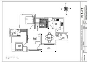 1420 Sq Ft 3BHK Modern Two-Storey House and Free Plan