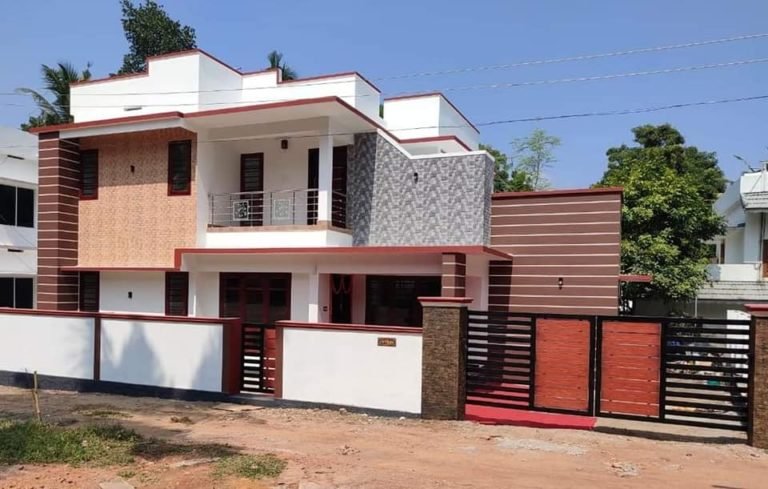1420 Sq Ft 3BHK Modern Two-Storey House and Free Plan