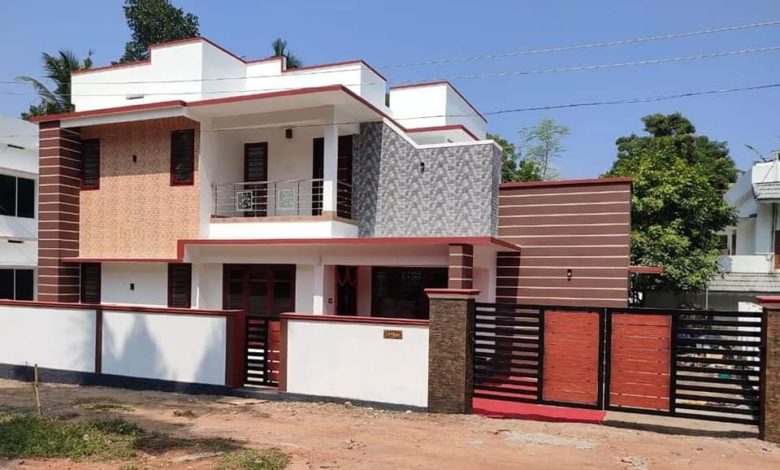 1420 Sq Ft 3BHK Modern Two-Storey House and Free Plan