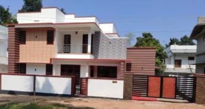 1420 Sq Ft 3BHK Modern Two-Storey House and Free Plan