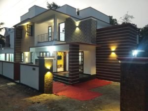 1420 Sq Ft 3BHK Modern Two-Storey House and Free Plan