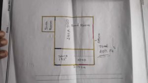 756 Sq Ft 2BHK Two-Storey Beautiful House Plan