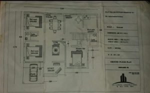 1290 Sq Ft 3BHK Modern Single Floor House and Free Plan