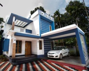 1650 Sq Ft 4BHK Box Type Two-Storey House and Free Plan