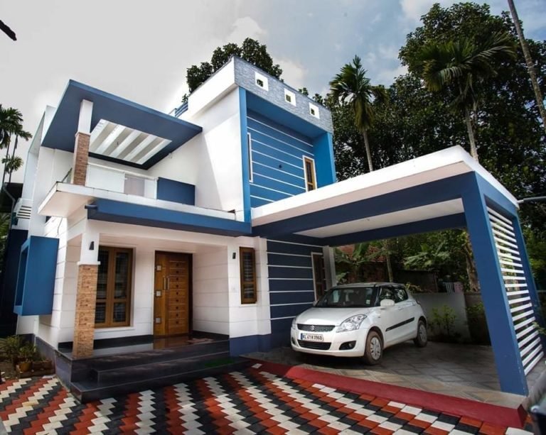 1650 Sq Ft 4BHK Box Type Two-Storey House and Free Plan