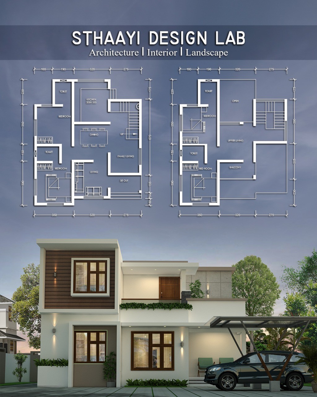 1660 Sq Ft 4BHK Contemporary Style Home at 4 Cent Plot, Free Plan, 25.73 Lacks
