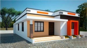 780 Sq Ft 2BHK Modern Single Floor Home and Free Plan, 11.5 Lacks