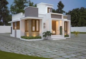1200 Sq Ft 3BHK Fusion Style Single Floor Home and Free Plan