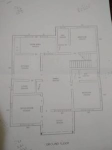 1300 Sq Ft 3BHK Modern Single Floor Home and Free Plan