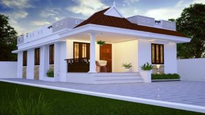 733 Sq Ft 2BHK Traditional Style Low Budget Home and Free Plan (2)