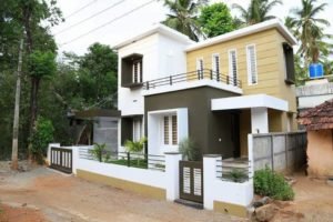 889 Sq Ft 2BHK Contemporary Style Two-Storey Home and Free Plan
