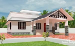 1108 Sq Ft 3BHK Traditional Style Beautiful Home and Free Plan, 16 Lacks