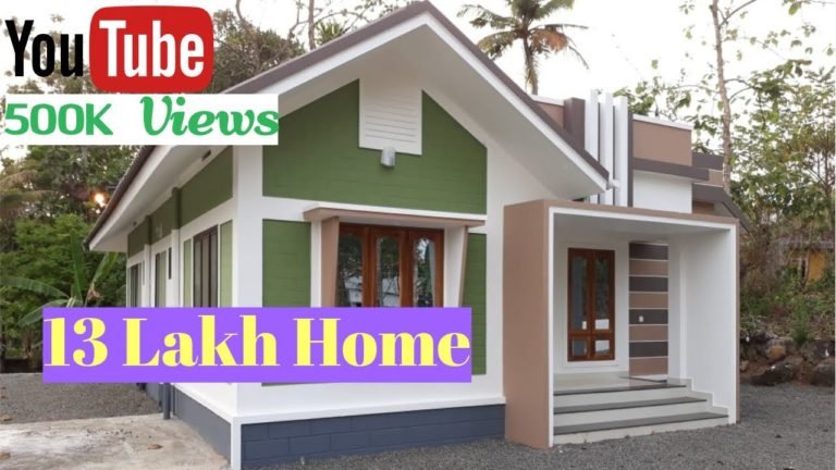 867 Sq Ft 2BHK Modern Single Floor House, 13 Lacks