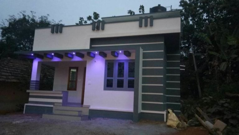 900 Sq Ft 2BHK Modern Single Floor House and Free Plan, 12 Lacks