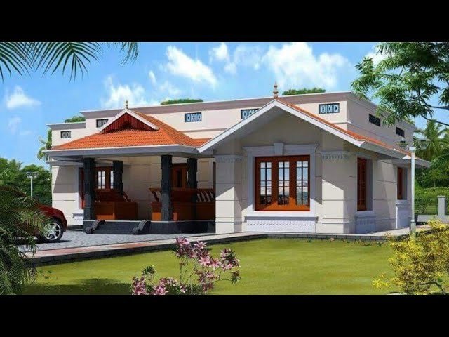 885 Sq Ft 2BHK Traditional Style Single Floor House and Free Plan, 12 Lacks