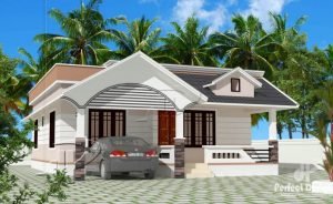 946 Sq Ft 2BHK Traditional Style Single Floor Home and Free Plan