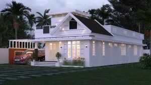 1479 Sq Ft 3BHK Contemporary Style Beautiful Home and Free Plan