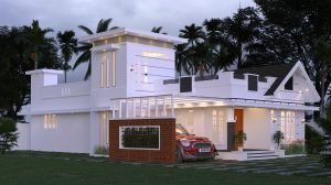 1479 Sq Ft 3BHK Contemporary Style Beautiful Home and Free Plan